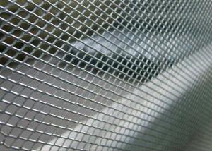 China Industrial Flattened Expanded Metal Mesh 1/4 #20 Security Screen Flat Sheet on sale