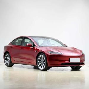 Quality Tesla Model 3 Closed Body Type 4 Wheel 5 Seats Electric SUV Adult Car EV Energy Vehicles wholesale