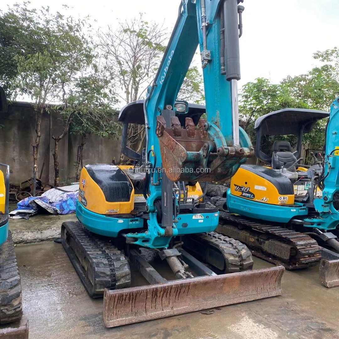 wheel excavator kubota U 30 second hand excavator