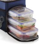 Lunch 600D PVC Picnic Equipment Cooler Bag PEVA Inside