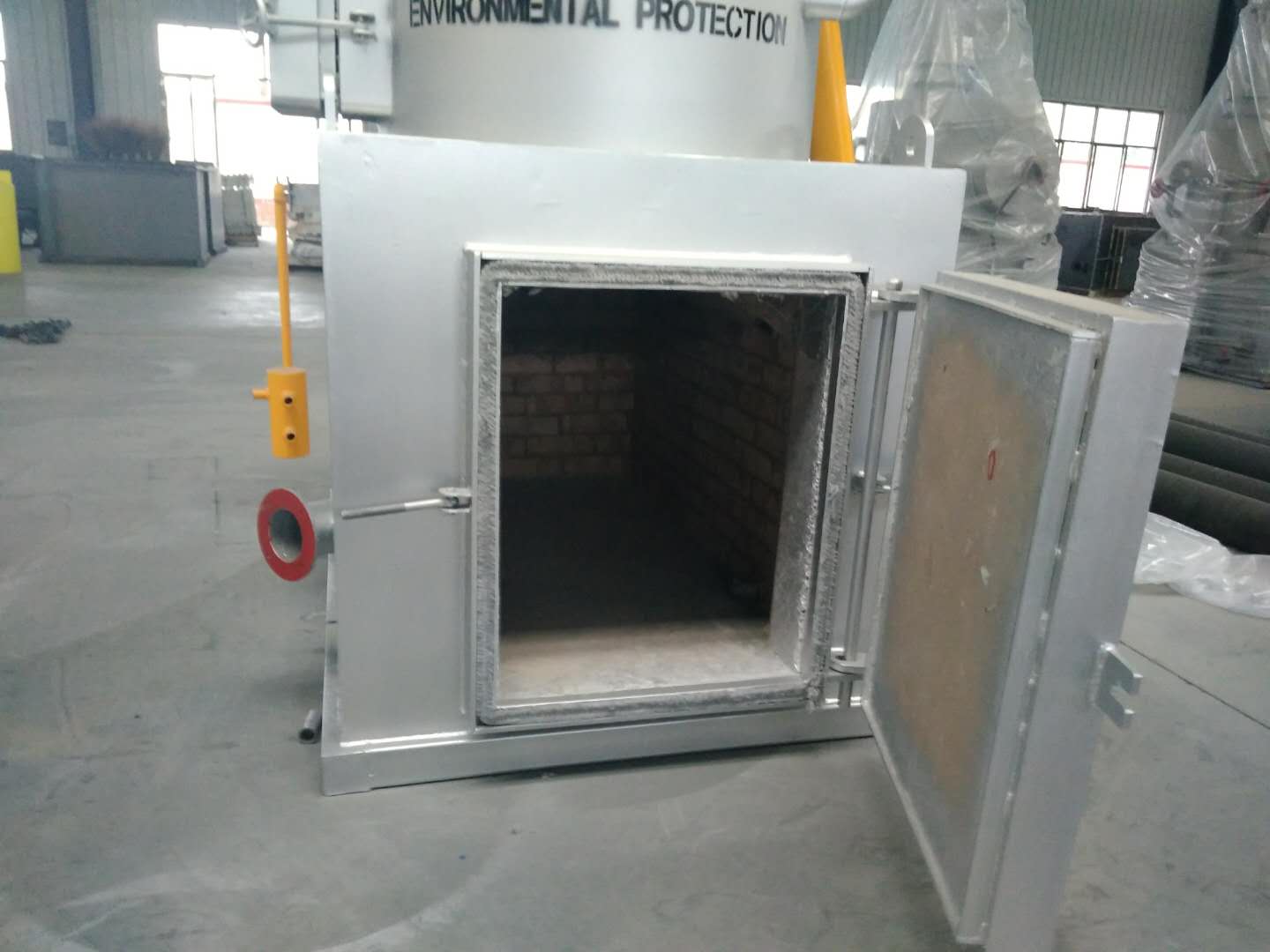 2-13 Tons Waste Treatment Machines Smokeless Incinerator for Direct Plastic Pyrolysis
