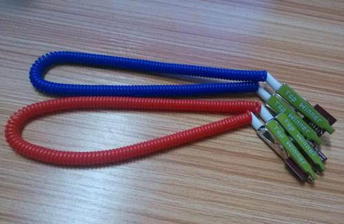 Hot sales non-slip design blue red napkin dental holders w/metal thin alligator