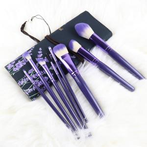 Quality Exceptional Cosmetic Makeup Brush Set 8 Pieces Dreamy Purple wholesale