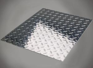 Quality Anti-Skidding Stripes / Pearl 6WL Stucco Embossed Aluminum Plate wholesale