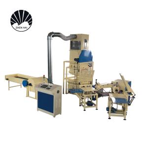 Quality 14.5kw Pillow Filling Machine Upholstery Foam Cushion Stuffing Machine wholesale