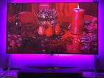 Edgeless Fixed Frame Screen , Fixed Wall Projector Screen HDTV 16/9 Format 0.8