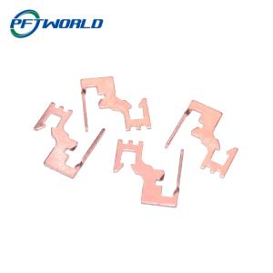 Quality Powder Coating Sheet Metal Bending Services Custom Pink Parts Clip wholesale