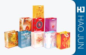 Quality Resuable Personalized Cardboard Shopping Bags For Boutique Store , Fee Sample wholesale