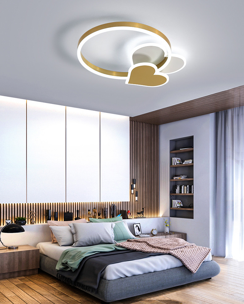 Smart led lamp lights for room heart chandelier kids bedroom light(WH-MA-174)