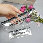 Customize Biodegradable Material Securely Sealed Clear Waterproof Zipper Pouch