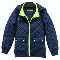 Quality Wind Resistant Kids Lightweight Down Jacket 210t Polyester Lining Fabric wholesale