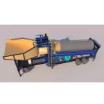 Mineral Gold Washing Trommel Screen With Water Pump