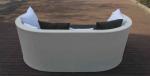 1pc PE rattan lover sofa