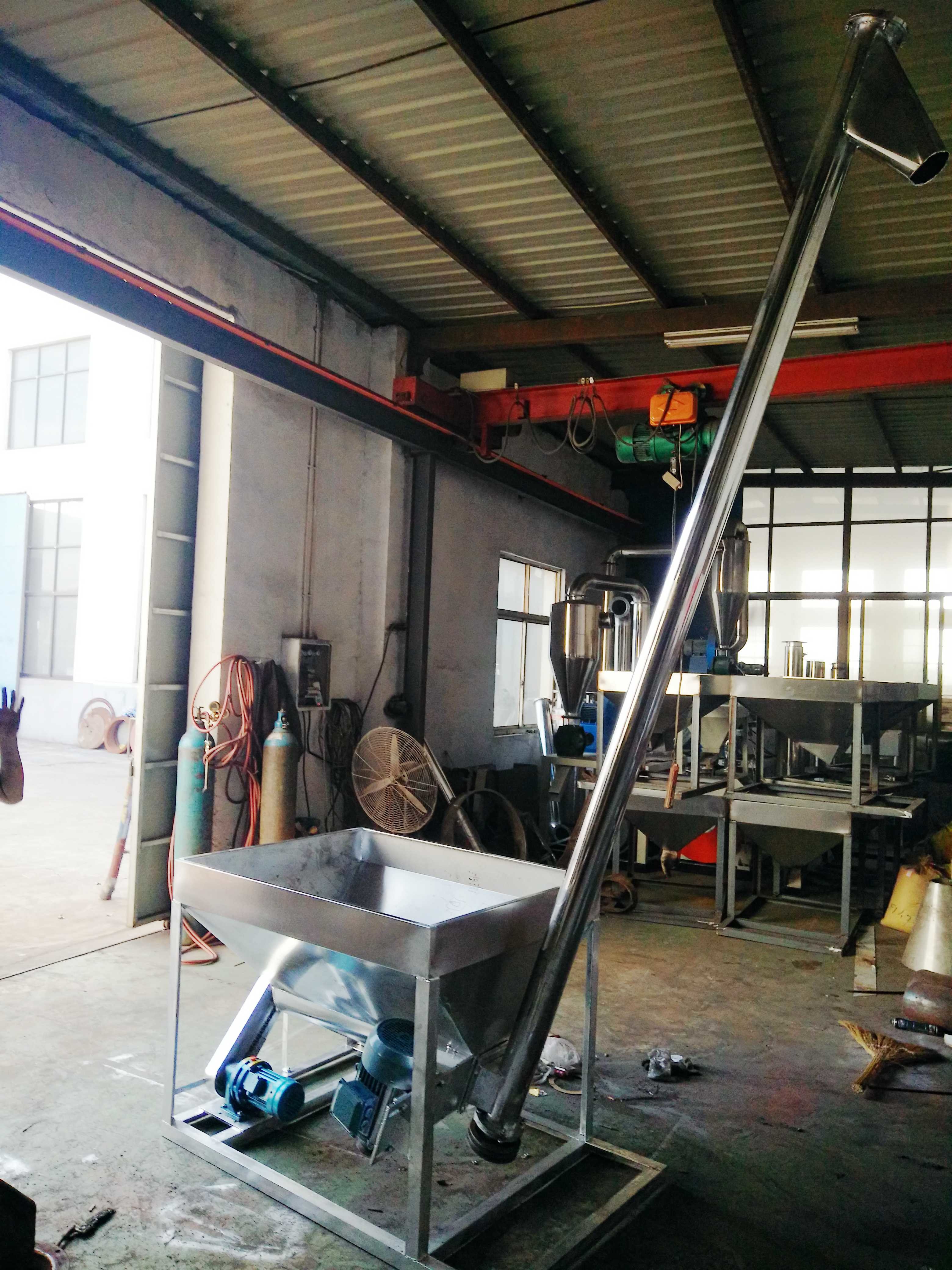 2.2kw Automatic Powder Feeder Machine Anti Adhesive High Strength 500kg / H