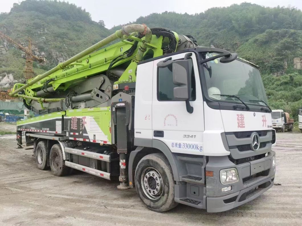 Concrete Mixer Truck Zlj 49 Meter Used Cocnrete Pump Truck