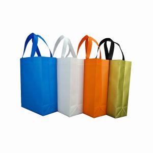 Quality Non woven storage business gift bag die cut tote bags polypropylene custom laminated shopping polypropylene fabric bags wholesale