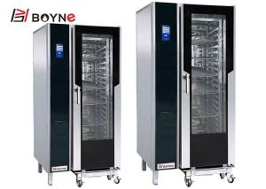 Quality Industrial Steam Combi Oven 20 Trays With Touch Version Stainless Steel wholesale