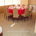 Handmade brown wool wall to wall carpet for commercial