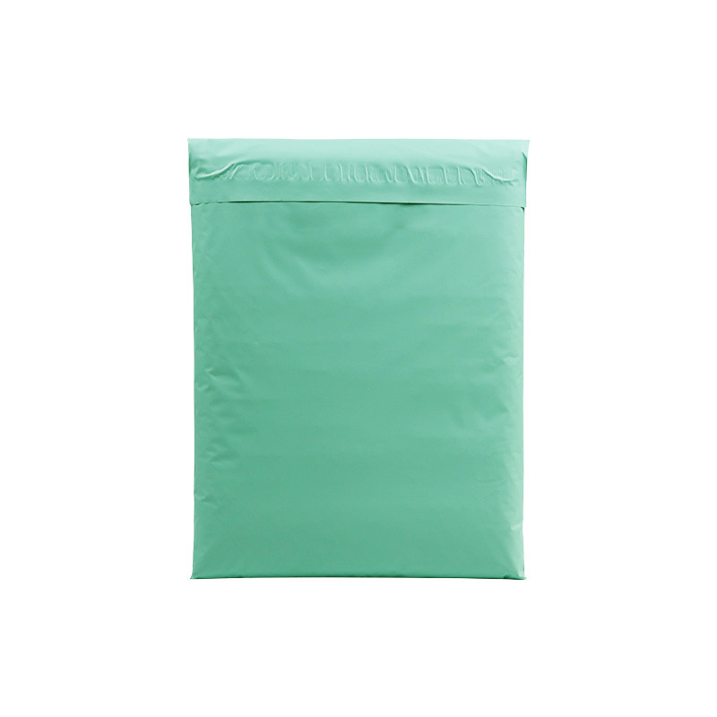 Strong Bearing Capacity Mint Green Biodegradable Custom Mail Bags For Shipping