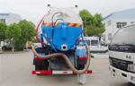 10000liters Sewage Cleaning Tank Truck for Urban Septic Sewage Suction Vehicle