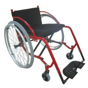 Quality Nylon Upholstery Aerospace Aluminum Sport Wheelchair wholesale