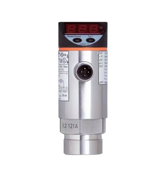 IFM Pressure Sensor With Display PN2224 Number Of Digital Outputs: 1; Number Of Analog Outputs: 1