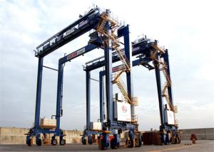 Quality 50HZ 380V 180 Ton U Beam RTG Mobile Gantry Cranes wholesale