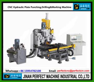 Quality China CNC Hydraulic Plate Punching, Drilling &amp; Marking Machine Supplier Tower Manufacturing Machine (PPD103) wholesale