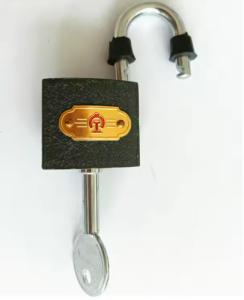 Quality Corrosion Proof Iron Pad Lock Long Shackle For Outdoor Security wholesale
