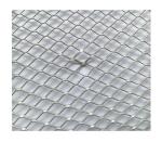 2500x610mm Perforated Galvanized 150mm High Rib Lath Sheet