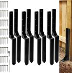 Standard Size Metal Stakes Ground Spike Fence Mender for Wooden Fence Post