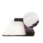 Anti - Slip Extra Large Dog Beds High Density Sponge / Corduroy Plush Material