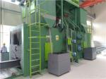 QH69 Through Type Roller Conveyor Shot Blasting Machine Anti Corrosion