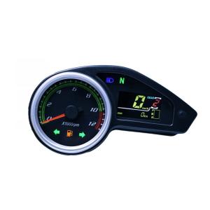 Quality Universal Lcd Motorcycle Speedometer , CE DC12V Motorbike Speedometer wholesale