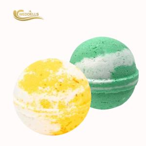 Quality Relaxing Colorful Custom CBD Bath Bomb With Natural Ingredients SLS Free wholesale