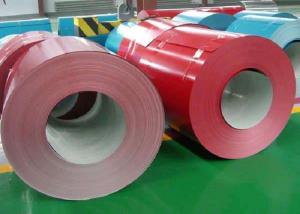 Quality PPGI / PPGL Roofing Sheet , Color Coated Steel Coil JIS G3312 EN 10169 wholesale