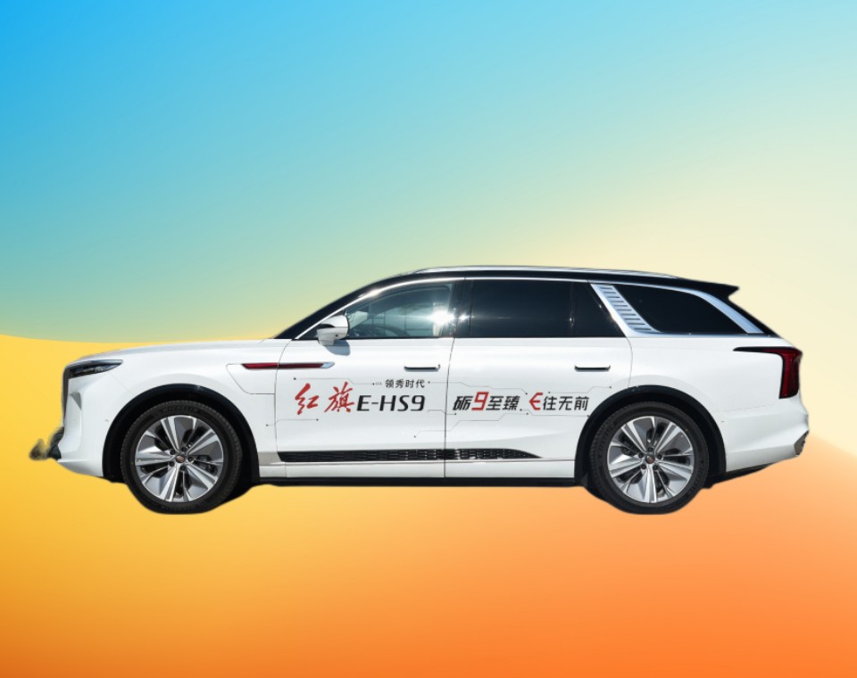 Hot Selling In Stock 2022 Hongqi Ehs9 Super Luxury High Speed New Energy Vehicles Electric Car E-HS9 Used Car Existing vehicles