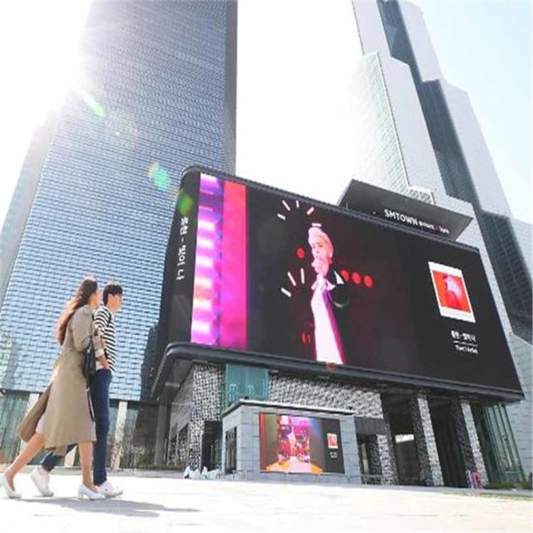 Fixed High Brightness P6 Iron Cabinet Outdoor Advertising Display