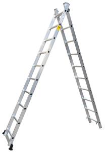 Quality Anti Slip 7.32m 2x15 Foldable Extension Ladder wholesale