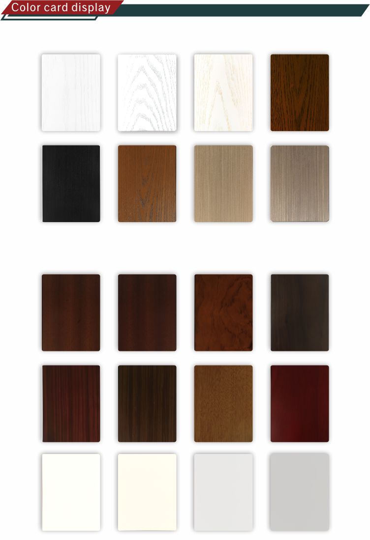 BS Standard 1 Hour Fire Rated Wood Door 6 Layer Painting 90cm Width