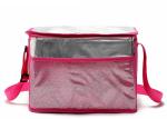 Green Aluminum Foil Insulated Tote Lunch Bag With Shoulder Strap