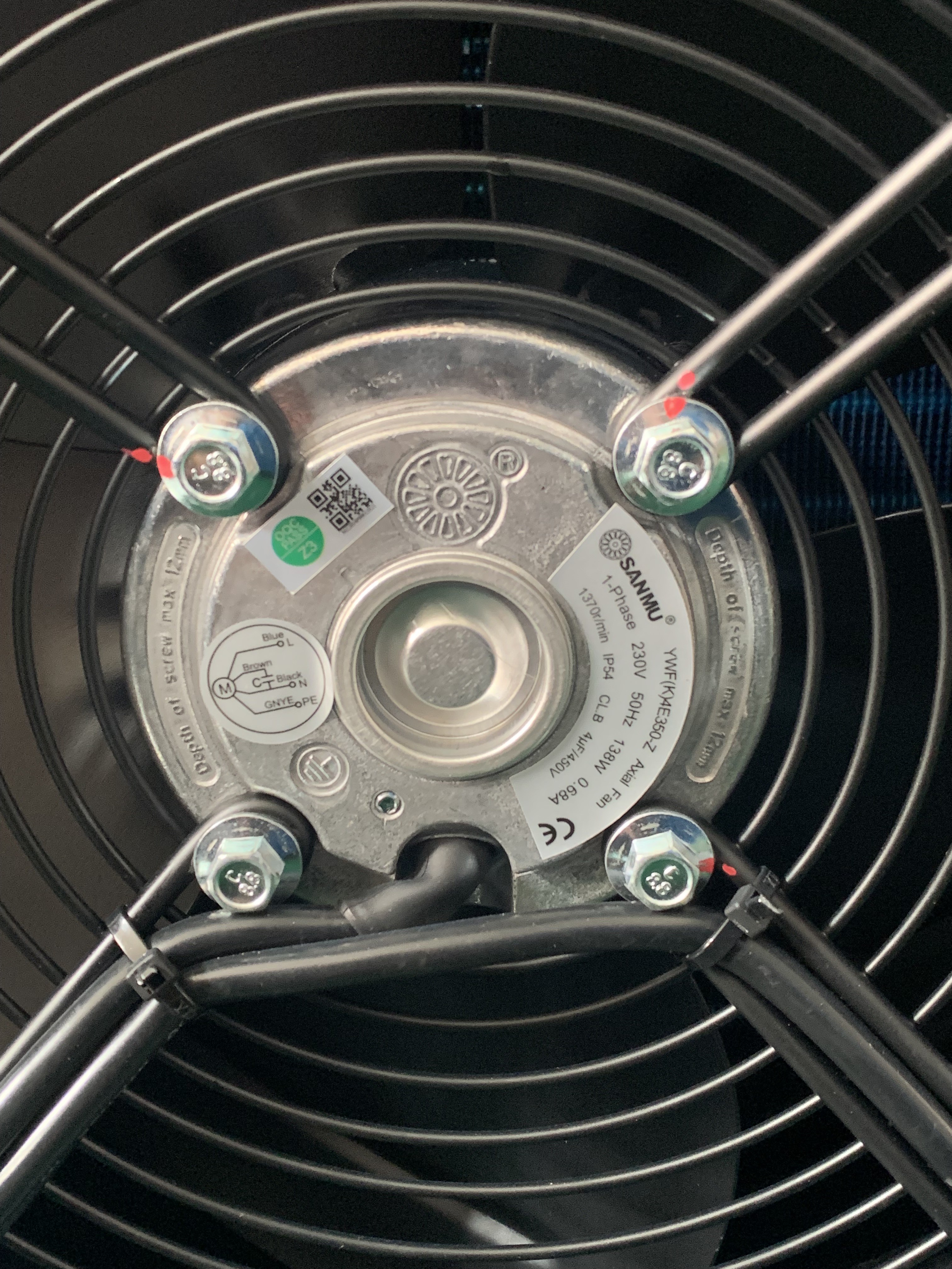 Fully Automatic HDR-100HP High-temperature Air-cooling Refrigerated Air Dryer 13.5 Nm3/min