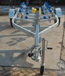 TR0241 Galvanized Boat Trailer Heavy Duty Boat Trailer RIB580