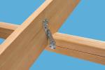 Galvanized Steel Strong Tie Brackets Heavy Duty Hurricane Tie for Metal Building