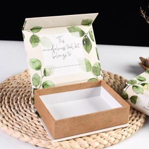 Quality Custom Tea Cosmetics Jewelry Folding Gift Box Recycled Materials With Hand wholesale