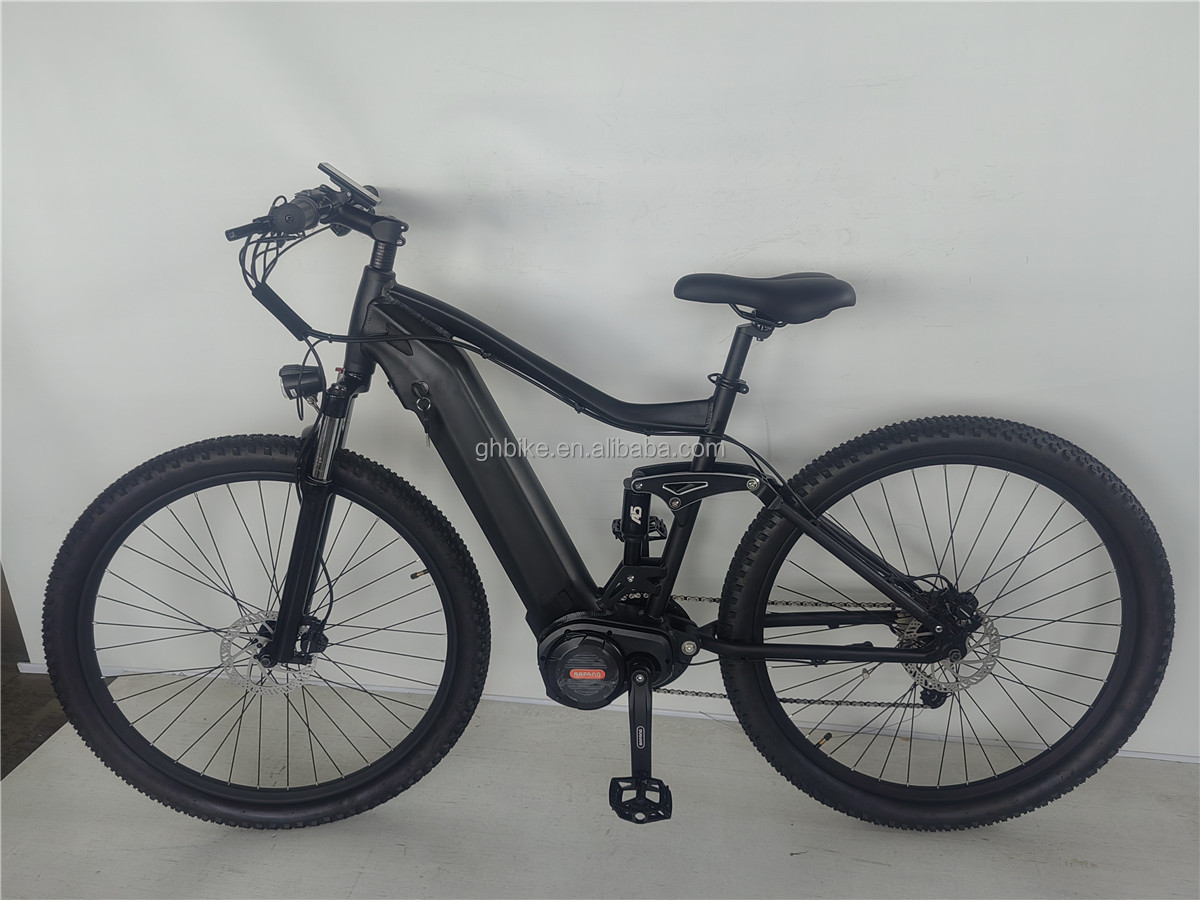 Central Motor Full Suspension Aluminum Alloy Frame 29 Inch 1000W Electric Mountain Bike