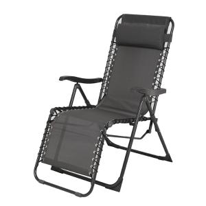 Quality Office Nap Metal Five Positions Foldable Garden Lounger Powder Coating wholesale