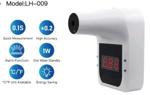 Quality Electronic Wall Mounted Thermometer Counter For School Train Station wholesale
