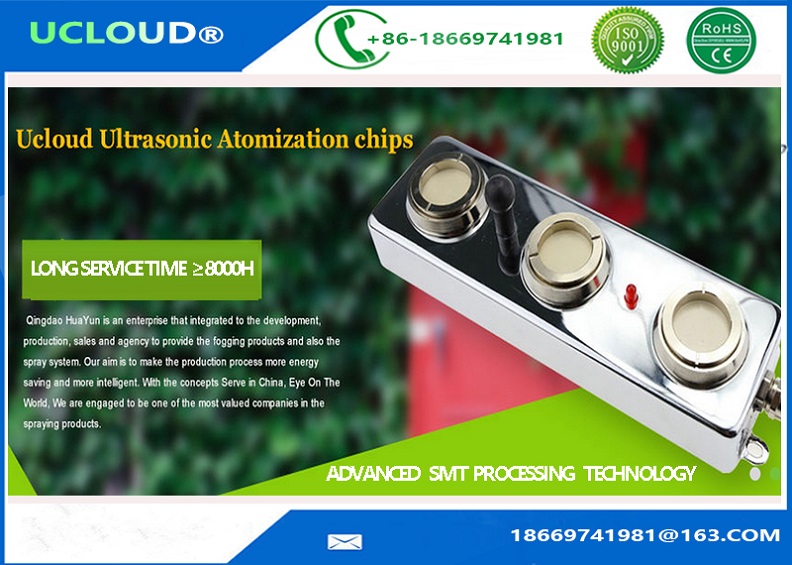 High output single head Ultrasonic Humidifier Fogger Mist Maker for Water Garden with water level alarm light