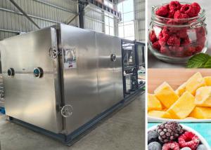 Quality Remote PLC Controlled Food Milk Fruit Vacuum Freeze Dryer Machine wholesale